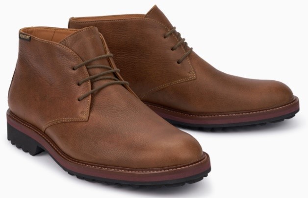 Mephisto Berto lederen heren enkellaars bruin